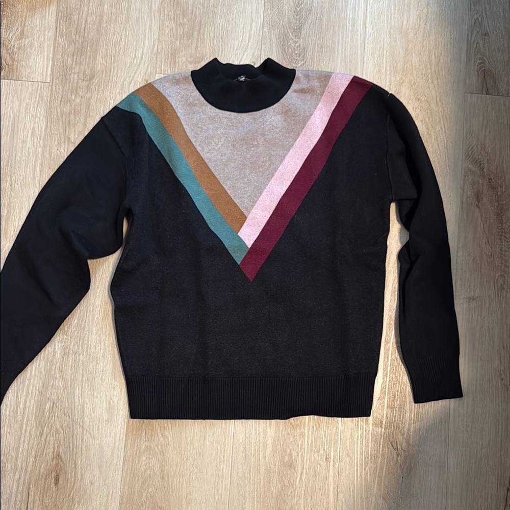 Mock neck sweater